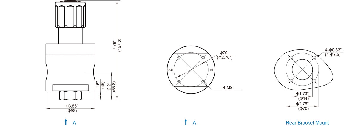 GENTEC R17 Series High Flow Regulator